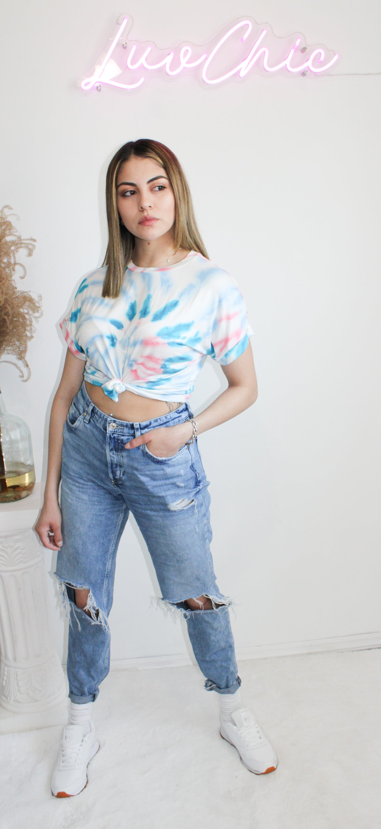 Ocean Tie-Dye Tee