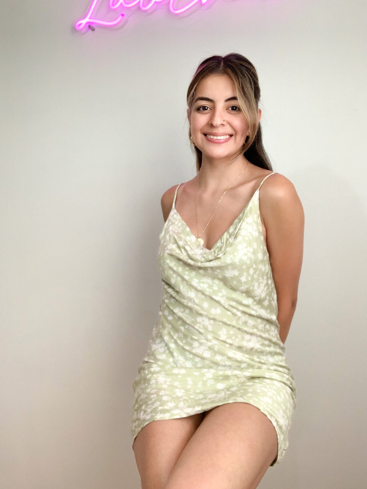 Sheen Mini Dress