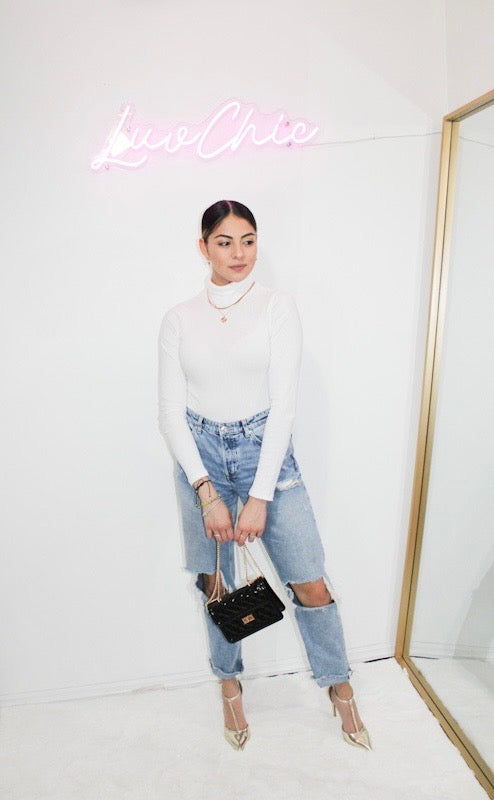 Divine Turtleneck Bodysuit