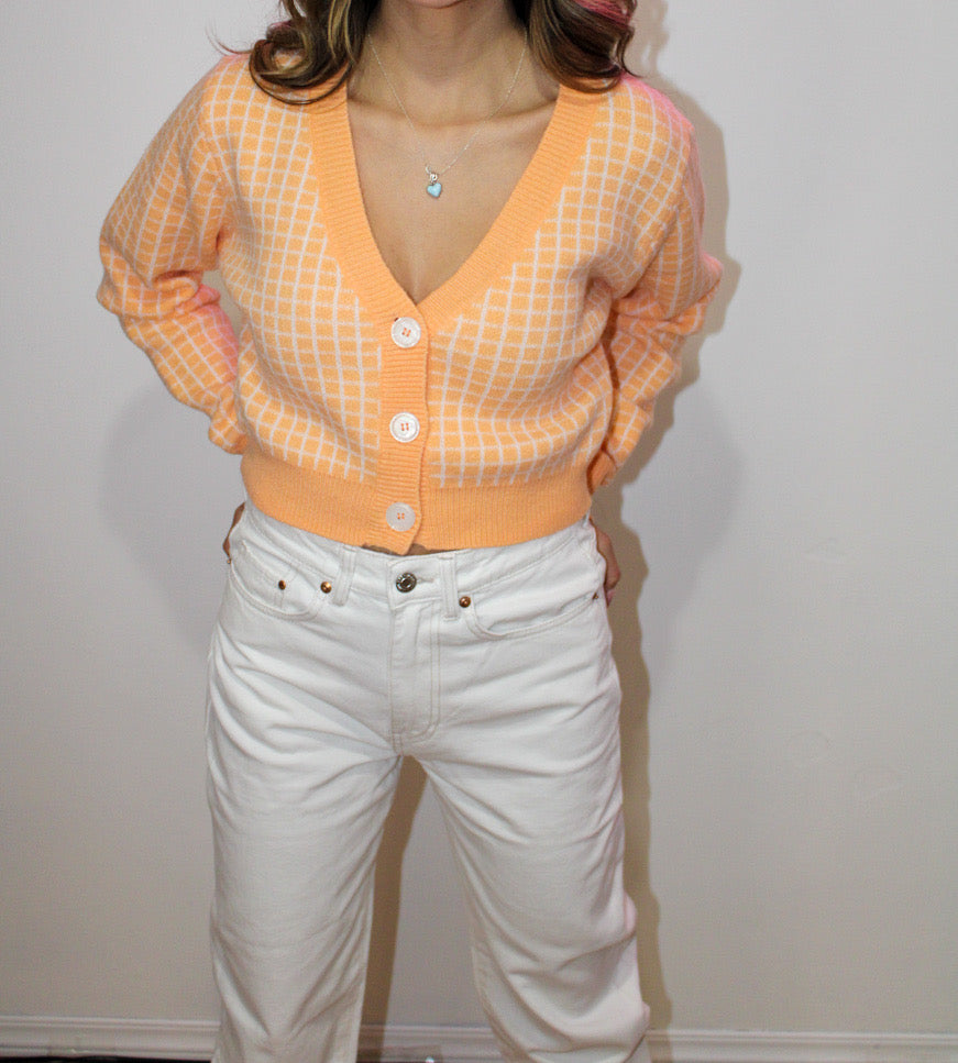 Alexa Plaid Cardigan