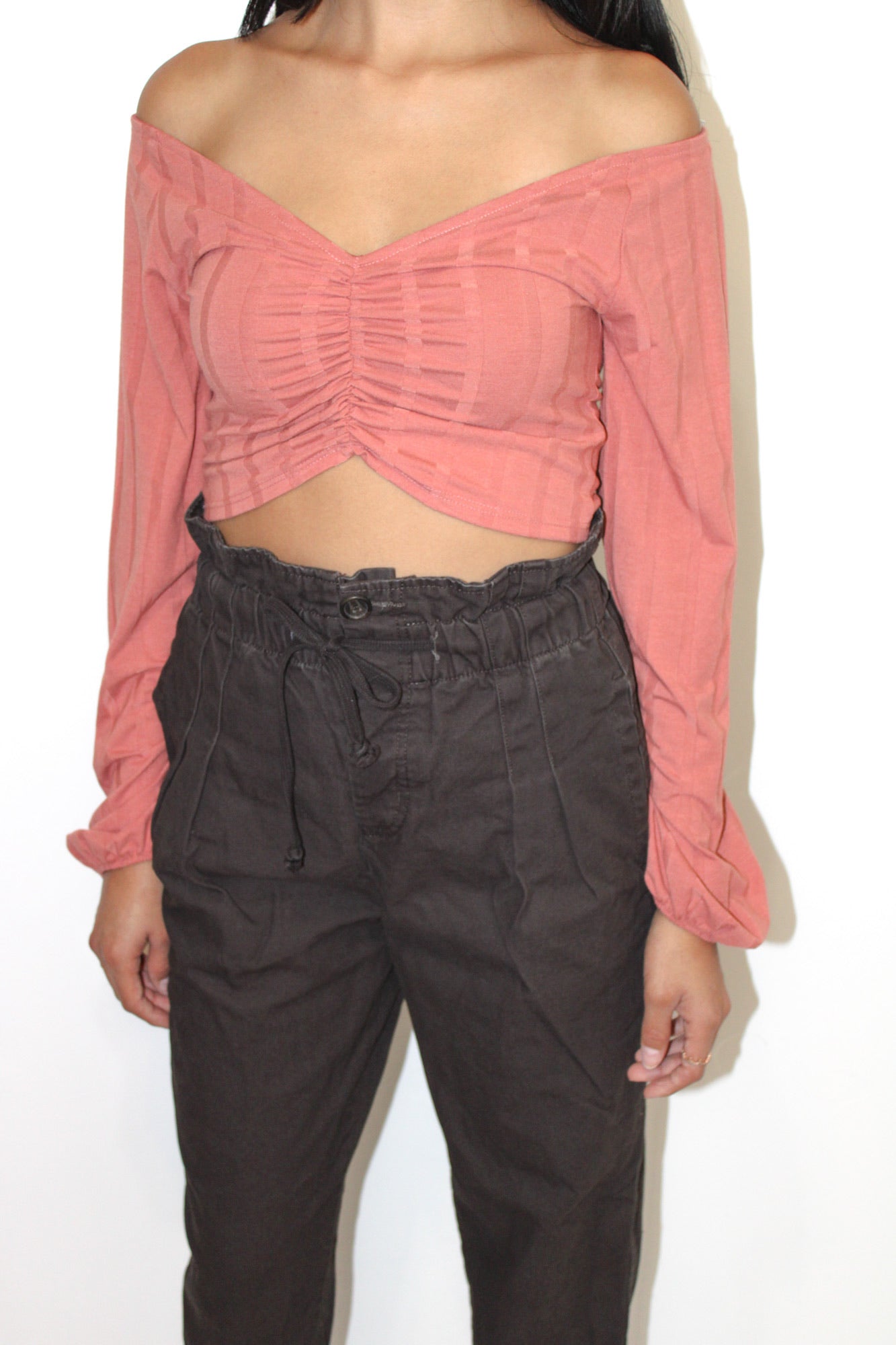 Peachy Crop Top