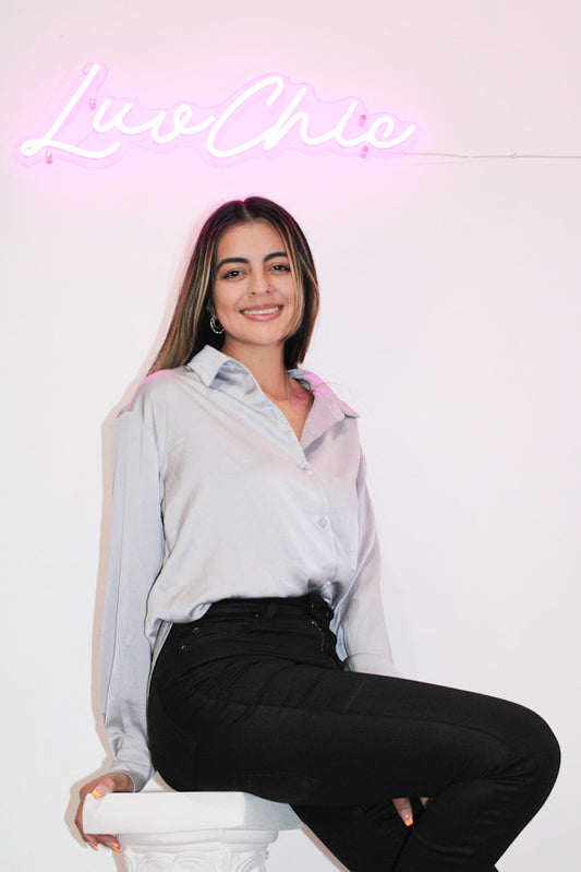 Emma Satin Blouse