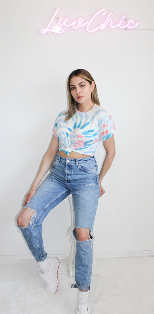 Ocean Tie-Dye Tee