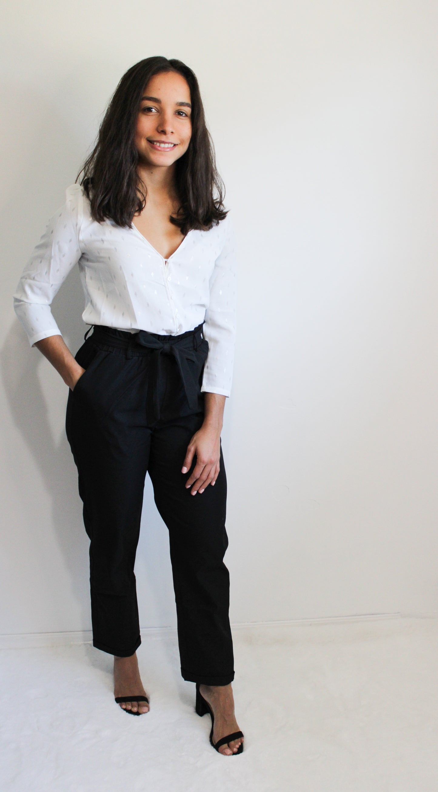 Classy Belted Pants